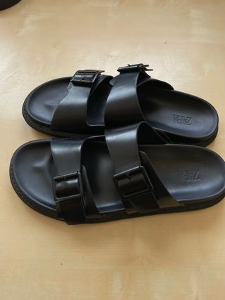 Sandalias Zara negras - talla 41