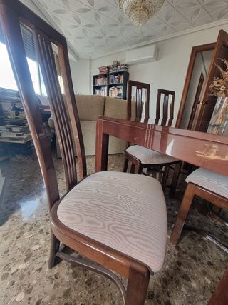 Comedor madera | 6 sillas