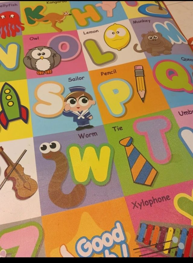 Alfombra ABC infantil