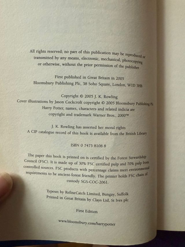 Harry Potter and the Half-Blood Prince