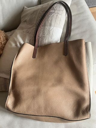 Bolso Marc Jacobs beige de piel 