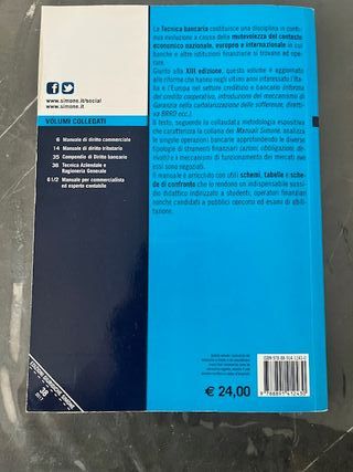 Tecnica bancaria - Manuali Simone - XIII Edizione