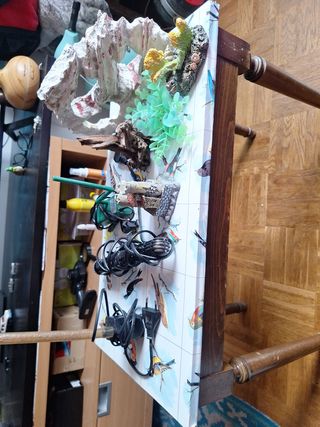 Accesorios acuario: Calentador y filtro