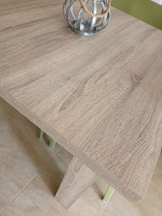Mesa comedor 90x90 extensible