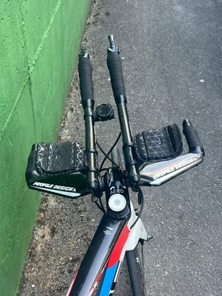 Bicicleta Triatlón Cube carbono