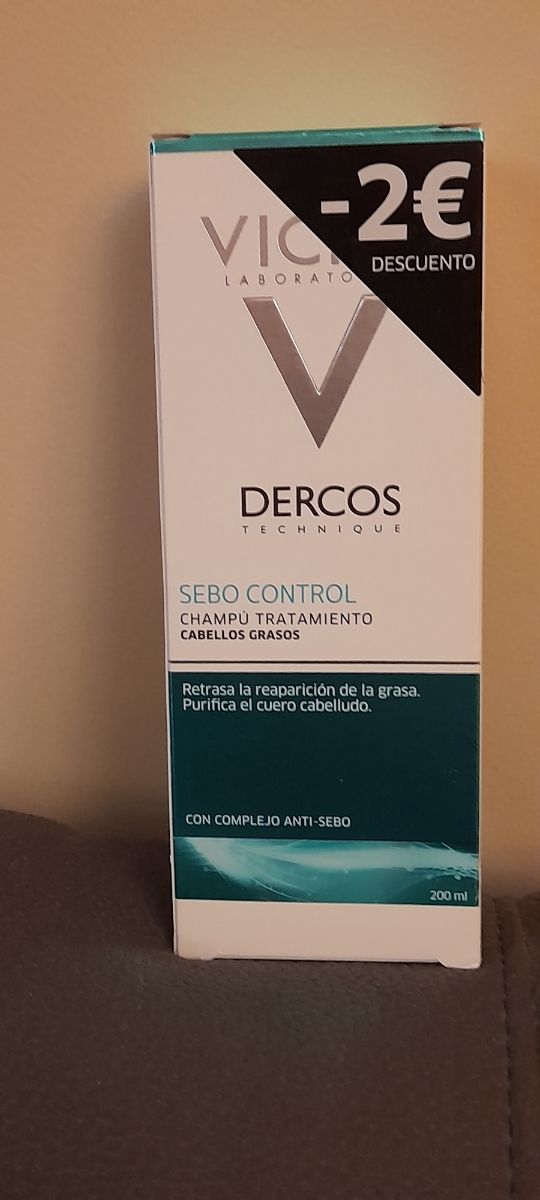 Champú Vichy Dercos Sebo Control 200ml