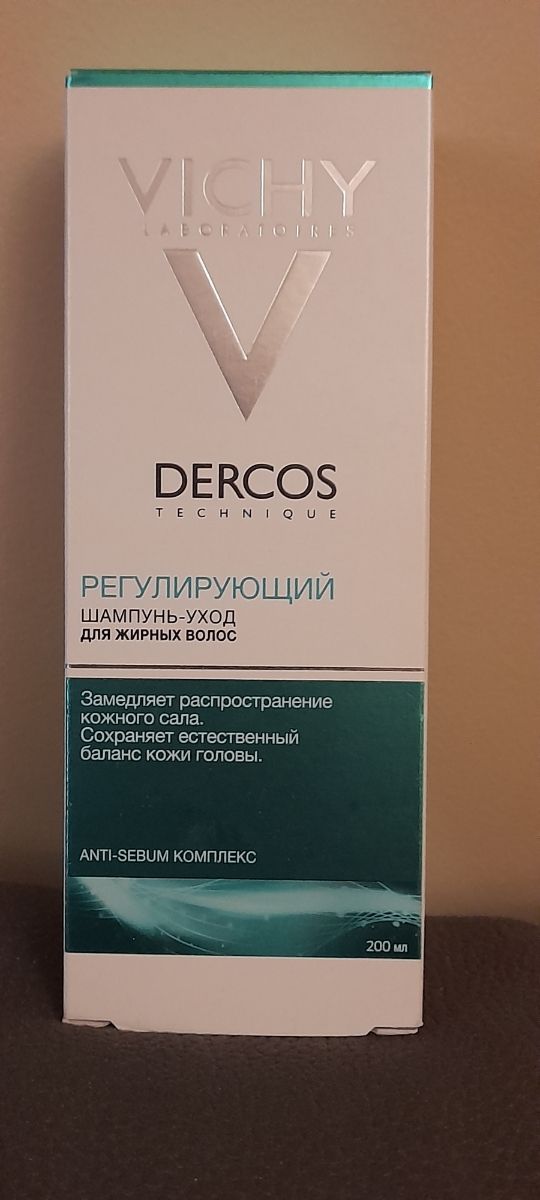 Champú Vichy Dercos Sebo Control 200ml