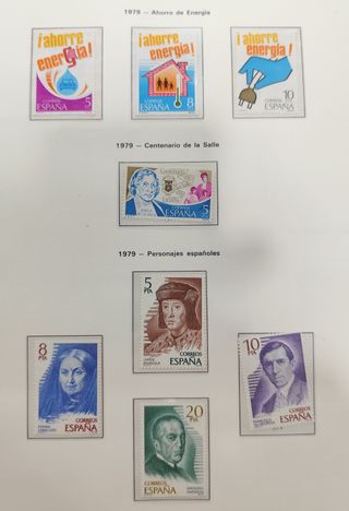 58 Sellos España 1979 -NUEVOS -