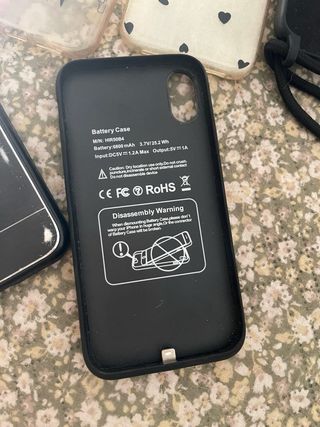 Custodia con batteria per iPhone XR
