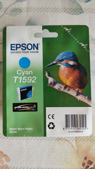 Tinta Epson Cyan T1592 - Epson Stylus Photo R2000