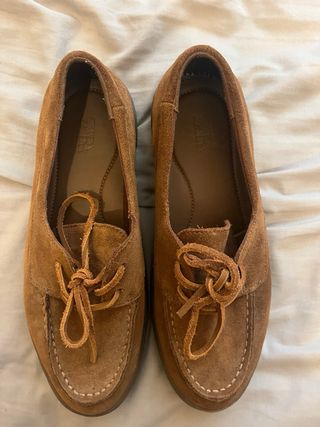 Mocasines ante marrón