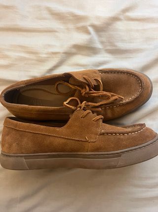 Mocasines ante marrón