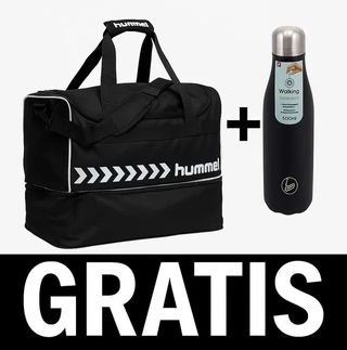 Mochila Hummel + Botella Termo Bergner GRATIS