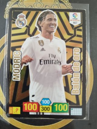 Cromo Modric Balón de Oro Adrenalyn XL 18-19