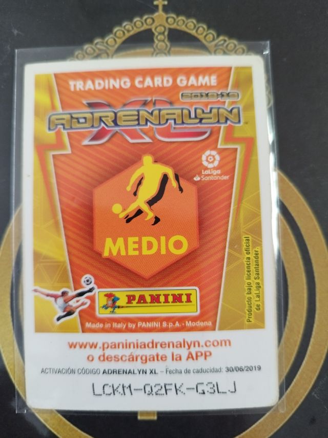 Cromo Modric Balón de Oro Adrenalyn XL 18-19