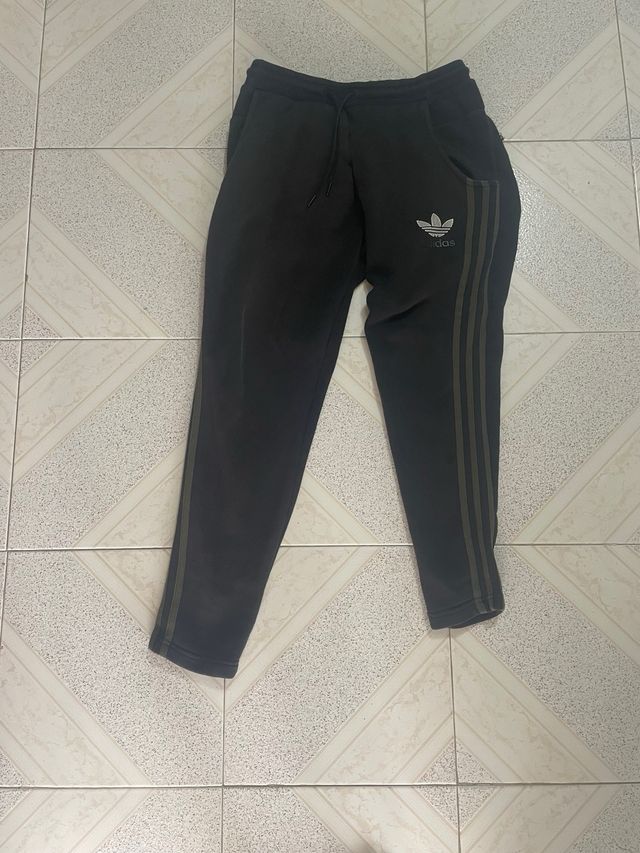 Chándal Adidas negro-verde