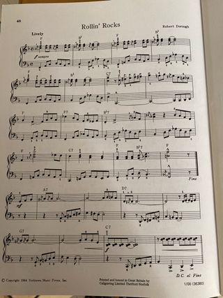 Partituras Piano: The Joy of Jaz nivel facil/medio