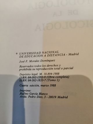 Metodología y teoría de la psicologia
