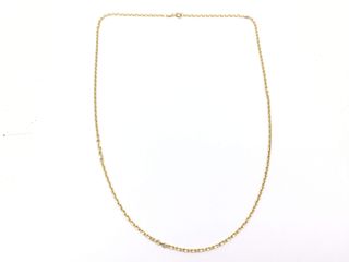 cadena oro 18k 29.5cm