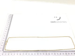 cadena oro 18k 29.5cm