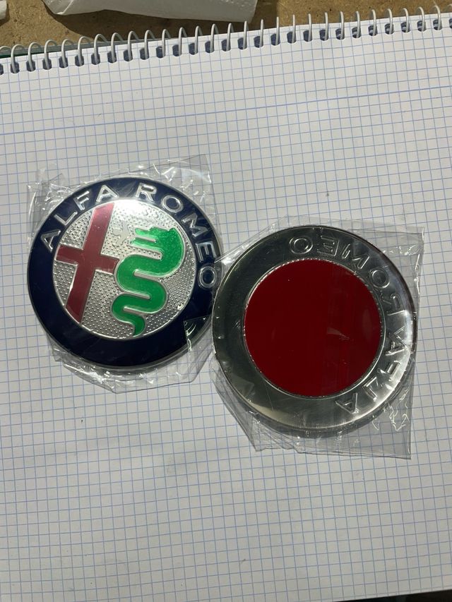 2 Emblemas Alfa Romeo 159 Brera, Mito