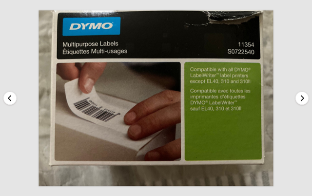 Etichette Dymo LabelWriter LW 11354 S0722540 nuova