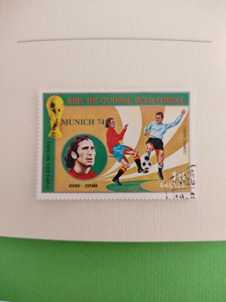 Sellos fútbol: Mundial 74 y URSS