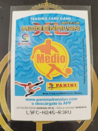 Cromo Isco Balón de Oro Adrenalyn XL