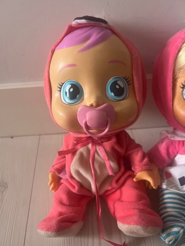 Bebés Llorones Pack x4 + Accesorios