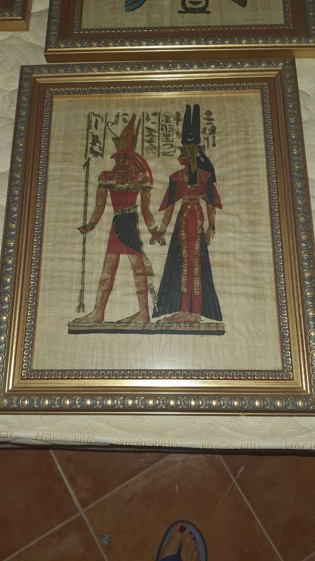 4 Cuadros Egipcios - Arte Egipcio