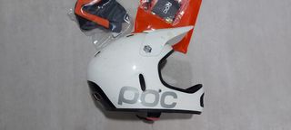 Casco Poc Cortex DH blanco
