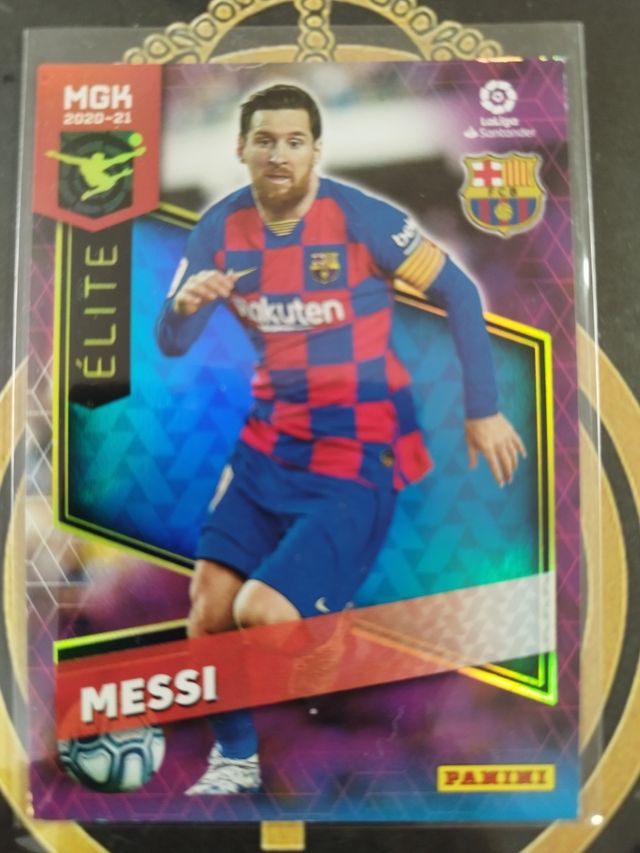 2 Cromos Messi MegaCracks 20/21 Elite y básica