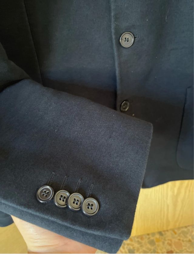 Giacca Uomo Blu - Velluto Vintage