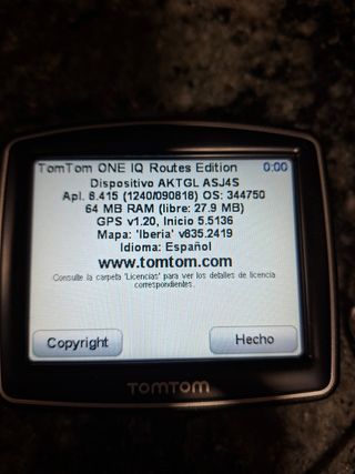 GPS TomTom navegador