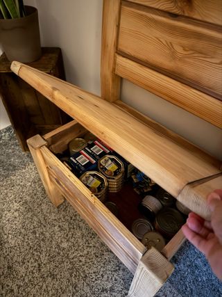 Panca Contenitore in Legno