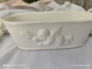 Jarrón porcelana blanco - Decorativo