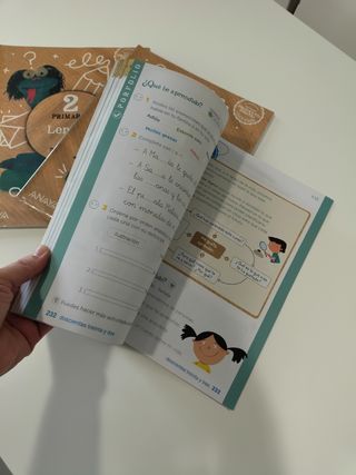 Lengua 2 primaria. Primer, segundo y tercer trimes