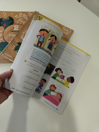 Lengua 2 primaria. Primer, segundo y tercer trimes