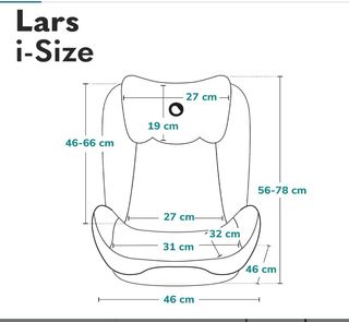 Silla coche LIONELO LARS i-Size