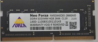 RAM Neo Forza DDR4 SODIMM 4GB