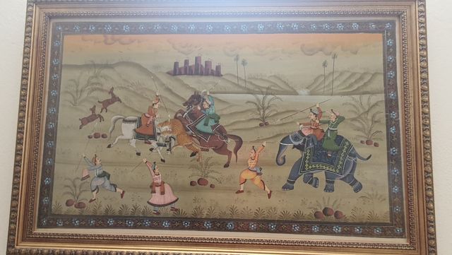 Pintura estilo Mughal - 2 piezas