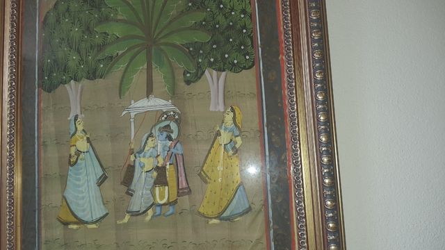 Pintura estilo Mughal - 2 piezas