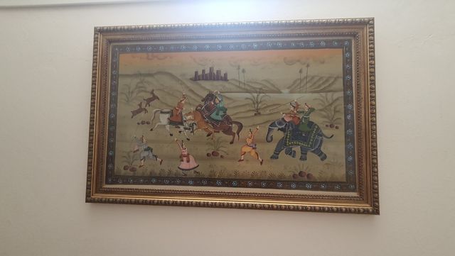 Pintura estilo Mughal - 2 piezas