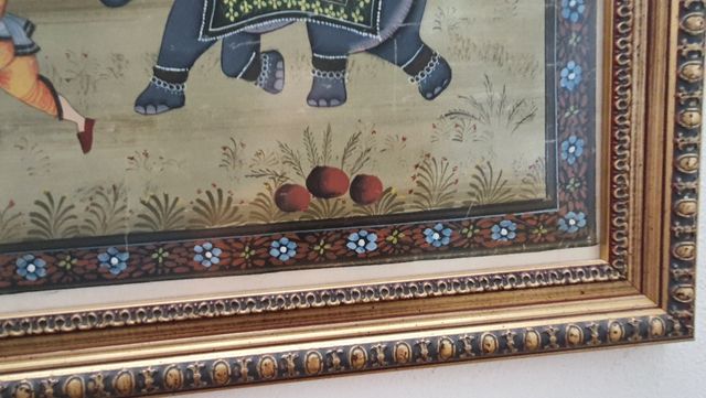 Pintura estilo Mughal - 2 piezas