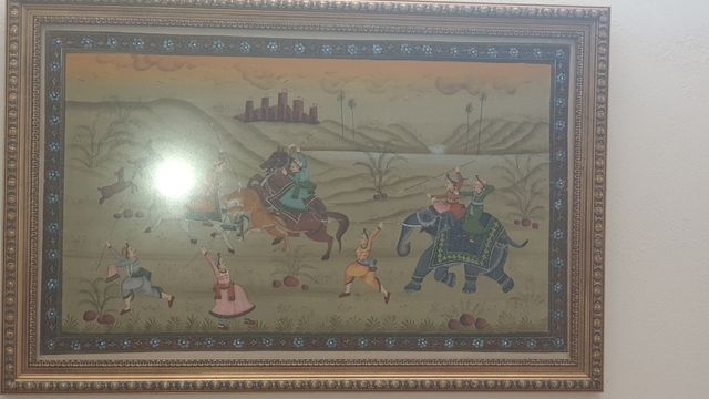 Pintura estilo Mughal - 2 piezas
