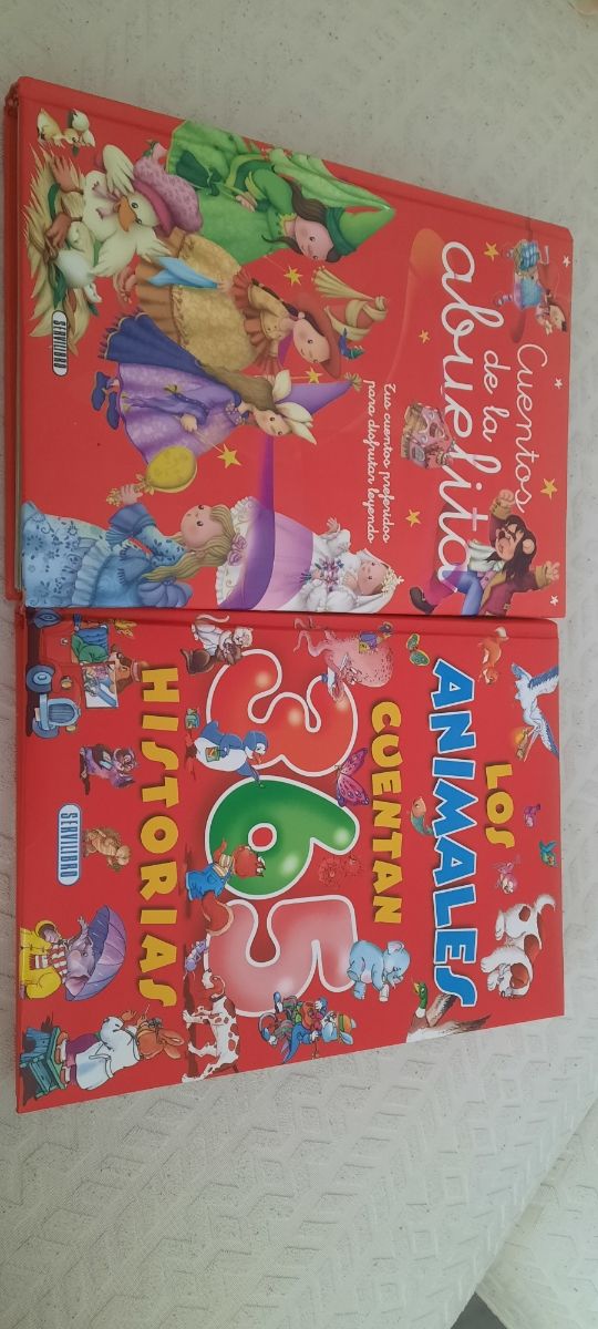 Lote Cuentos de la abuelita y Los Animales cuenta