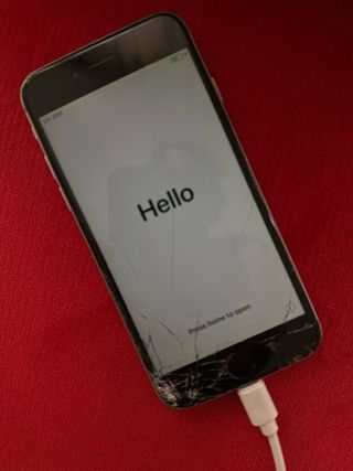 iPhone 6 negro - Pantalla rota