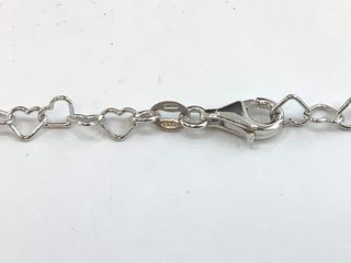 cadena plata 925mm 22cm 