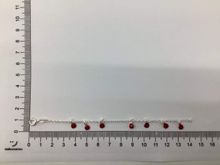 pulsera plata 925mm con piedra