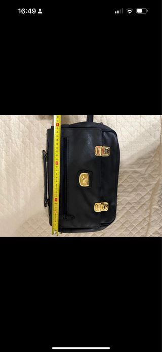 Borsa San Marino vintage blu